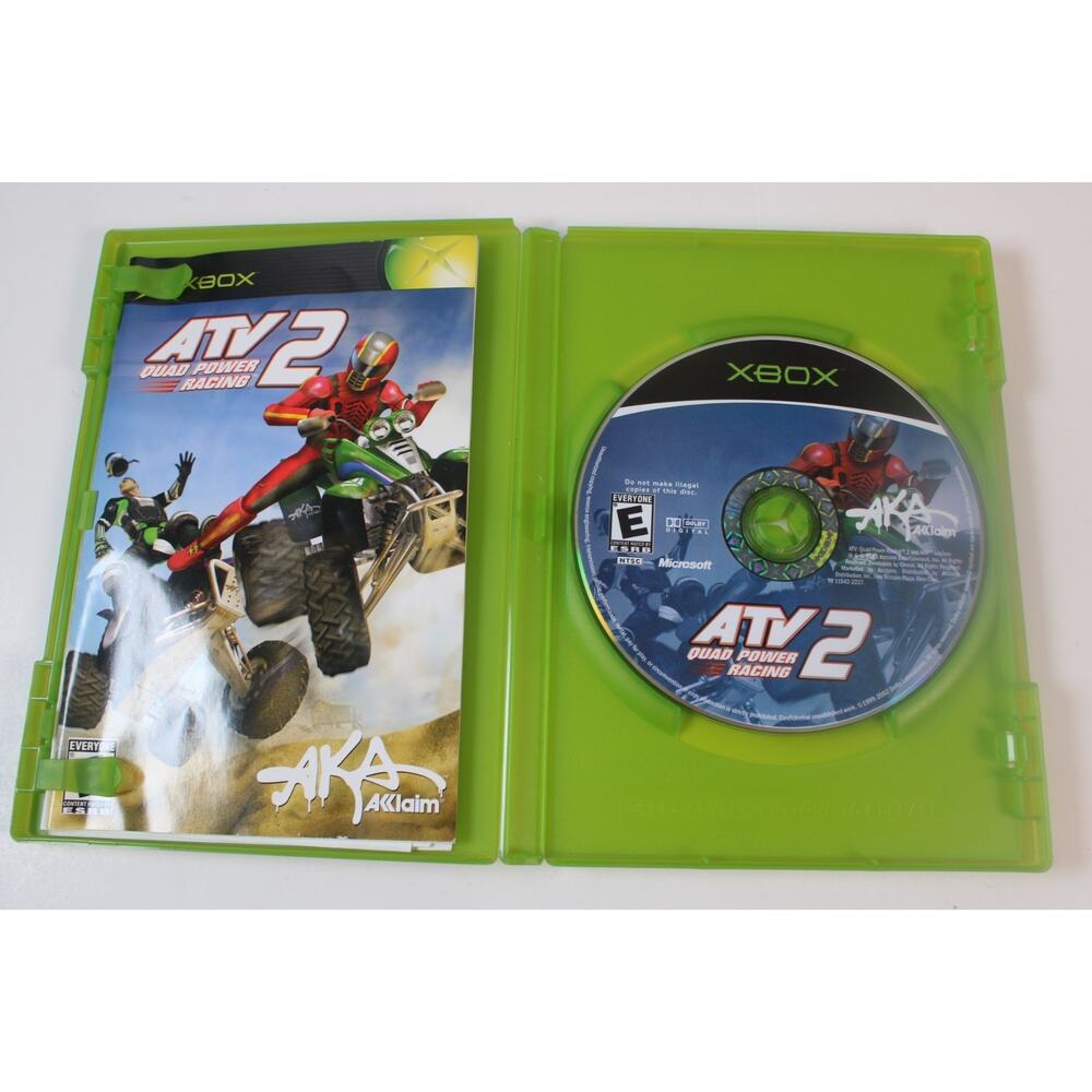 ATV: Quad Power Racing 2 (Microsoft Xbox, 2003) Authentic, complete, Tested - Picture 4 of 9